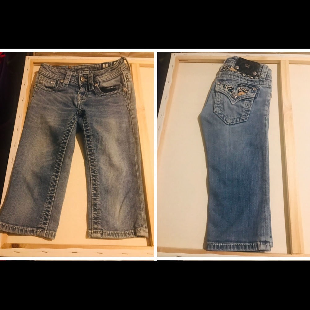 Girls sz 7 Miss Me Capris